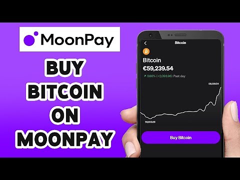 How To Buy Bitcoin On MoonPay Wallet 2024 | Purchase BTC In MoonPay Account | MoonPay App