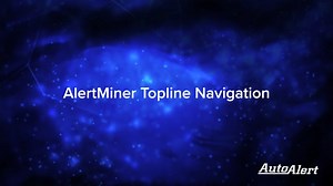AlertMiner - Topline Navigation