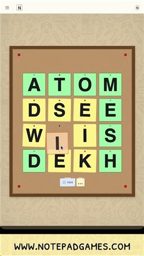 Muddle - Notepad Games - March 12th 2026