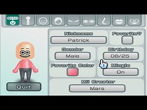 Patrick Star - Spongebob Squarepants - Mii 281