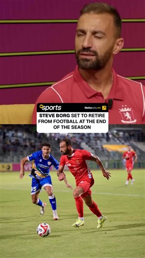 Veteran Maltese defender Steve Borg has announced his retirement from professional football at the end of the current season, as revealed during a televised interview on TVMSport. Borg, who recently rejoined Valletta FC for the 2025/26 campaign, has been a stalwart of Maltese football for over two decades. His return to Valletta, the club where he won five Premier League titles and earned the MFA Player of the Year award in 2019/20, was seen as a symbolic homecoming and a chance to mentor younge