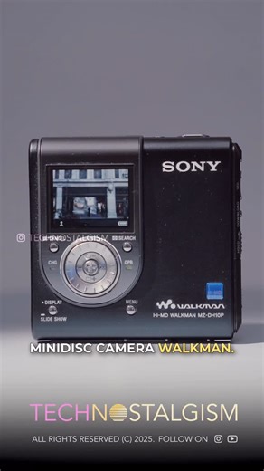Tech Nostalgism | 2005 saw the launch of Hi-MD Photo with the DH10P. Its 1.3 Megapixel camera was eating away the tiny battery like pac-man. But was amazing... | Instagram