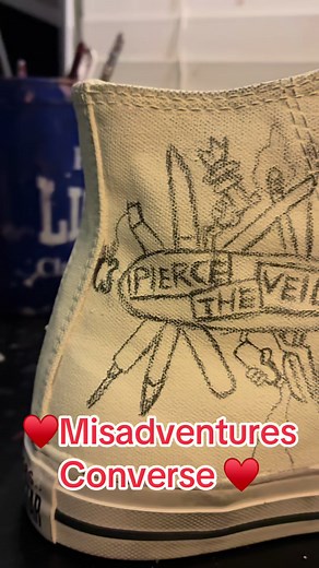 Unique Custom Converse Designs with Love and Care