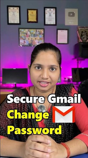 🔥✉ Secure your gmail account 😎 Change password #shorts #ytshorts #ytviral #google #gmail #computer
