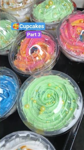part 3 cupcakes designs || decorating cupcakes #cupcake #cake #shorts