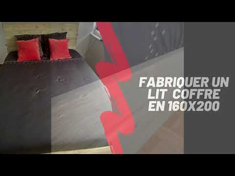 Fabriquer un lit coffre en 160 Par 200 - Bricolez avec Pascal