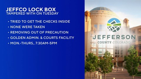 Property tax payment drop box to be removed in Jefferson County after tampering