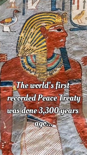 War That Gave the World Its First Peace Treaty? War of Kadesh | #egypt #pharaoh #peace #history