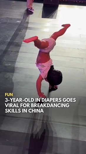 Toddler Beng Beng Impresses in Street Dance Competition | Watch Now!