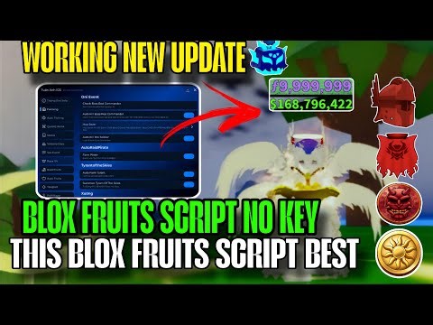 [🌩️] Blox Fruits Script No Key "BETTER THAN REDZ" | FARM TOKENS, FARM SEA EVENTS, AUTO CATCH FISH