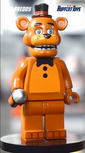 LEGO Toy Freddy SHOWCASE! UNOFFICIAL MINIFIGURE Final Look Must-See QC Check!