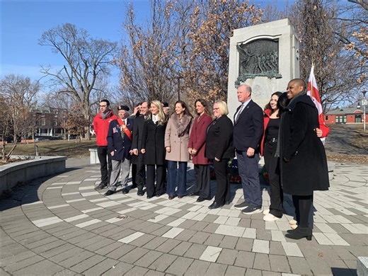 Ceremony in N.D.G. commemorates battle at Vimy Ridge