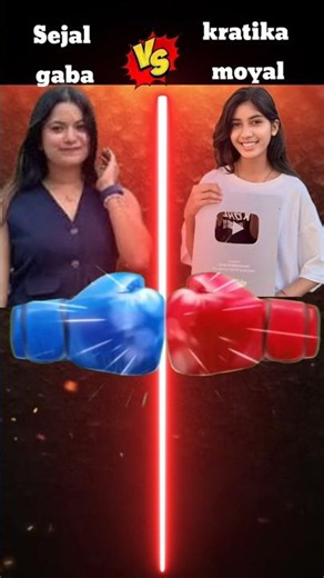 Sejal gaba 🧿🧿vs kratika moyal 🤣🤣#vs #minivlog #comparisonvideo #biggboss