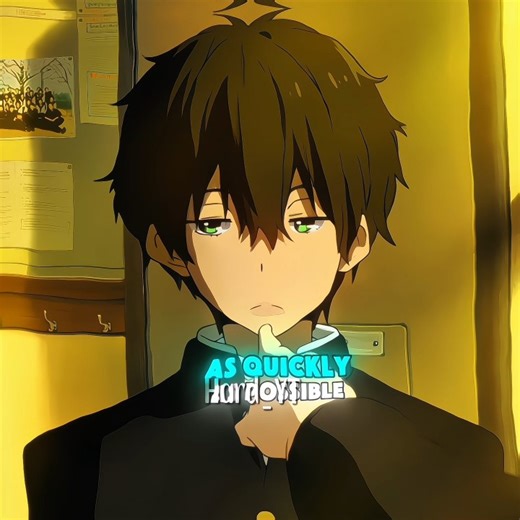 Oreki X all star closure 🖤🤌 || Houtarou || Anime 4k Edit || best character || #anime#houtarouoreki