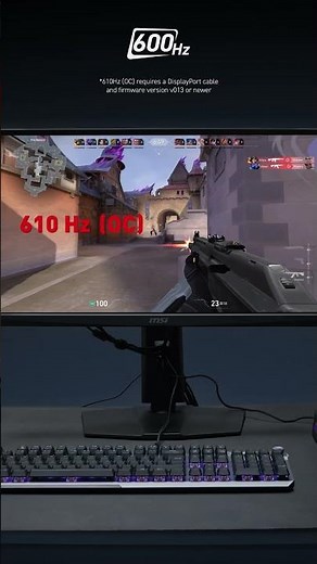 600Hz Gaming Has ARRIVED | MPG 242R X60N
