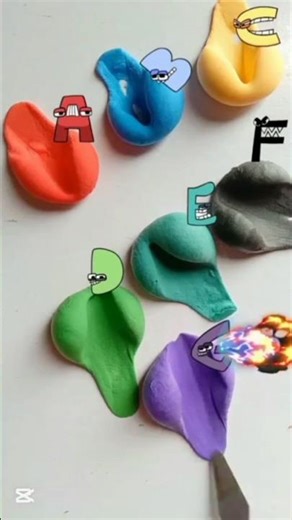 Alphabet lore Color Mixing 🔥#colormixing #shorts #satisfying #alphabetlore