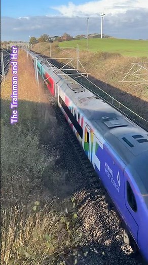 Two in One!! 390119 “Progress” and Direct Rail Services 66432 @ Betley. 🚆🚆