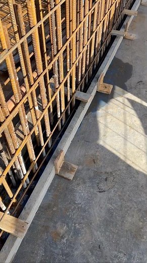 Wall kicker ready for #concrete 🏗️ #siteengineer #construction #settingout