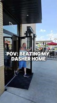 Racing My Door Dasher Home!