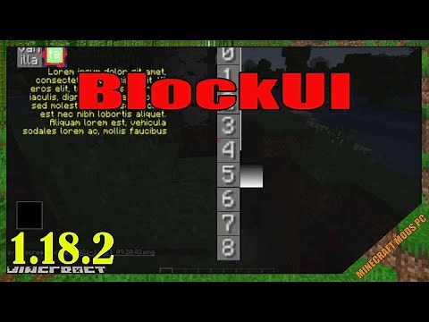 BlockUI (Forge) Mod 1.18.2 (Alpha) Download - How to install it for Minecraft PC