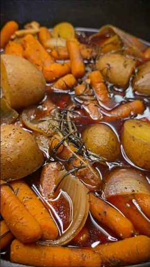Smoked Pot Roast That Melts In Your Mouth #potroast #comfortfood #bbq #outdoorcooking #pelletgrill
