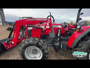 2023 Massey Ferguson MF4707 Tractor with 931X Loader #11155 DP