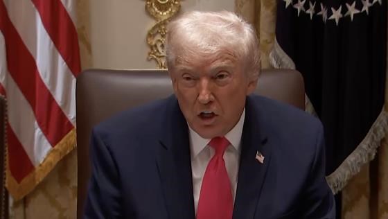 'It's a tremendous thing': Trump takes victory lap, pats himself on the back for devastating the economy during cabinet meeting