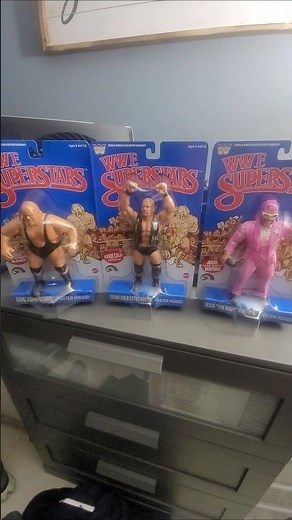 Wwe Ljn Wrestling Superstars Wave 2 King Kong Bundy,Stone Cold Steve Austin,Jesse "The Body" Ventura