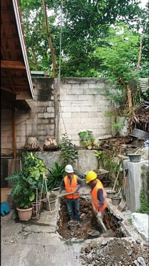 Building a Beautiful Concrete Koi Pond ​#koipond #diyproject #backyarddesign