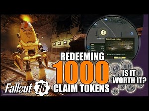 Redeeming 1000 Claim Tokens | Fallout 76 Lode Baring | Jackpot Rewards | Is it WORTH it?
