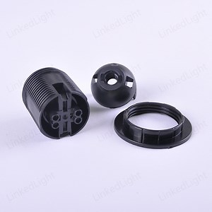 [Hot Item] USA Canada Approved Plastic E26 Lamp Base with Ring