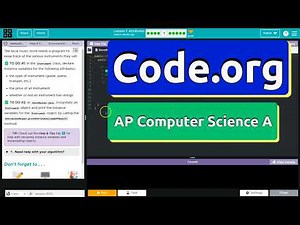 Code.org Lesson 1.5A Attributes | Tutorial with Answers | Unit 1 CSA