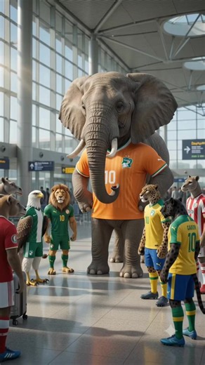 Éléphant ivoirien entre sur le terrain — rêve de victoire contre l’Allemagne
