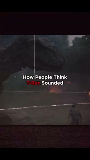 Real Sound Of T-Rex #shorts #facts #prehistoricanimals