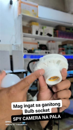 Be aware sa Bulb socket ba spy cam | Yamuas TV official
