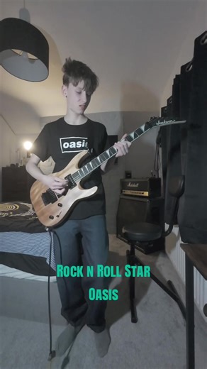 Rock n Roll Star | Oasis Go follow my other account @James Guitars for my guitar videos.#fyp #guitar #oasisreunion #live25 #Star