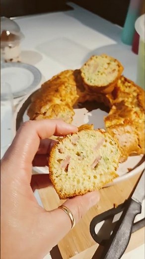 recette hyper délicieux cake au jambon