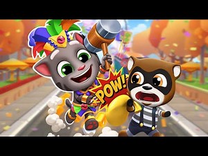 Talking Tom Gold Run Fair Festival Complete Gameplay Walkthrough