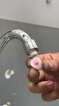 The toothpaste tube hack that fixes your faucetSmart, quick, and #USA #HomeHack #DIYPlumbing