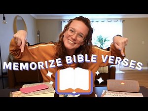5 Ways to Memorize Bible Verses for ALL ages!