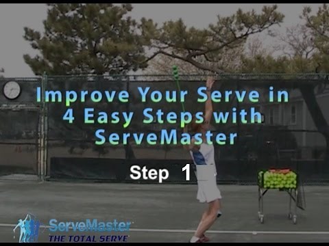 Improve Your Serve in 4 Easy Steps with ServeMaster - Step 1