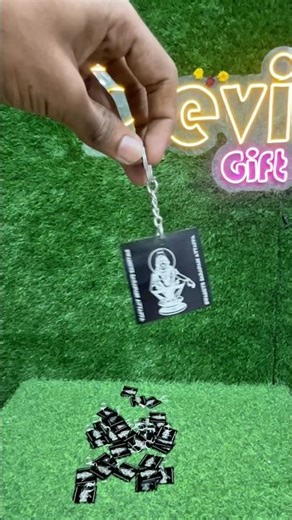 MUSHA - Personlized Acrylic engraved Keychain - #ayyappaswamysongs #sabarimalaayyappan