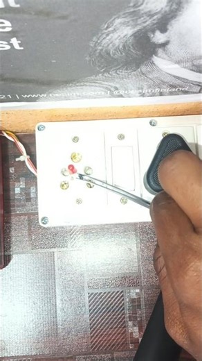 Direct 220V to Led indicator #shorts #experimentvishal #led #220V #indicator #trend #electronic