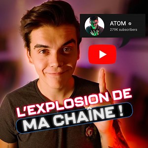 Bilan de mes débuts de YouTubeur 😁 | ATOM