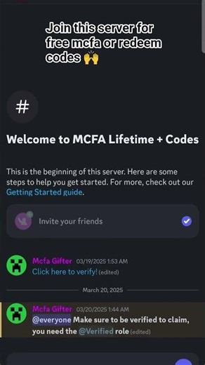 Best server for MCFA Free #shorts #roblox #rant