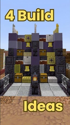4 Minigame Ideas for Your Minecraft World #minecraftbuilding #minecraftminigames #minecraftshorts