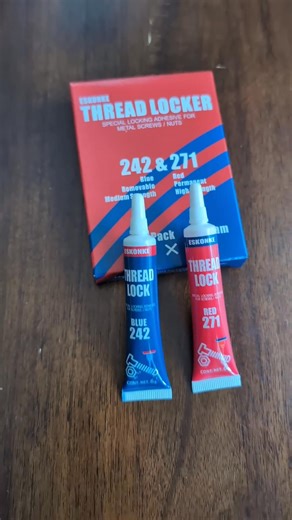 PSA thread locker. Don't mix it up.mp4 | Tesrteck | Facebook