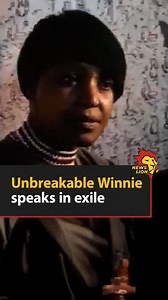 Winnie Mandela opens up about her persecution by South Africa’s racist regime. Authorities banished her to the Black township of Brandfort from 1977-1985 for her activism against apartheid. Effectively an open prison, police kept the wife of Nelson Mandela under intense surveillance. Despite the hardship, she reveals her unbreakable spirit in this 1983 documentary "No middle Road to Freedom.” And says her exile would help liberate her country. Brandfort was officially renamed Winnie Mandela in 2