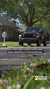 15K views · 47 reactions | New radar signs collect traffic data, deter speeding on thoroughfares | WBRZ Channel 2 | Facebook