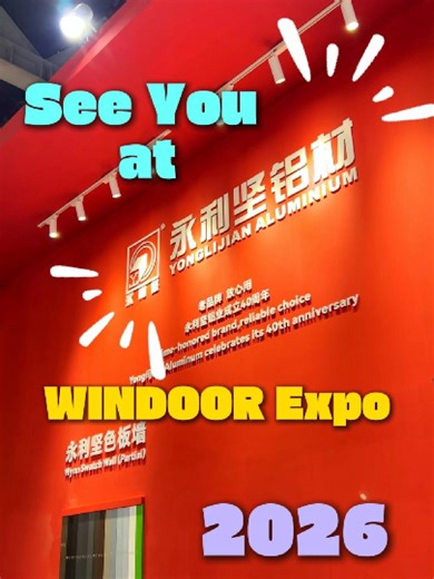 We’re excited to be at the 32nd WINDOOR Facade Expo in Guangzhou! 🏢 Come visit us at Booth 4C10 to explore our latest door and window solutions. From modern sliding doors to innovative designs, we’re showcasing products built for performance and style. ✨ 📍 Guangzhou Poly World Trade Expo Center 📅 March 11–13, 2026 See you there! 🤝 #home #designer #homedesign #slidingdoor #design #aluminum #factory #interiordesign #door #america #window